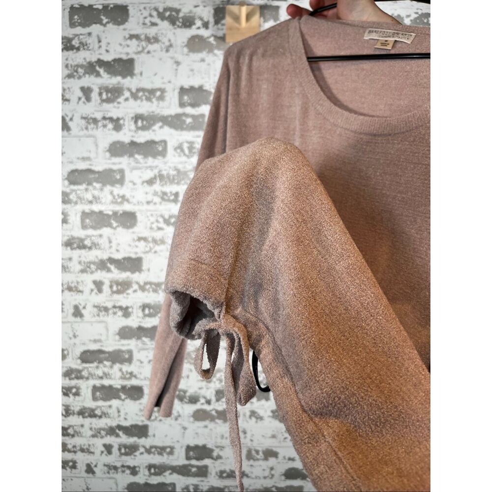 Barefoot dreams | women cozy chic ultra lite scoop neck sweater - Picture 4 of 9